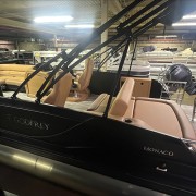 2025 Godfrey MC235SFL Triple Pontoon Boat - Matte Black/Black